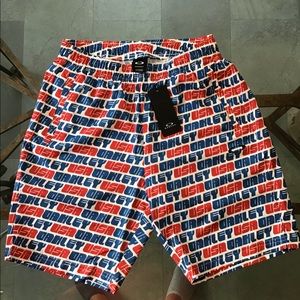 Oakley Enhance Shorts USA logo